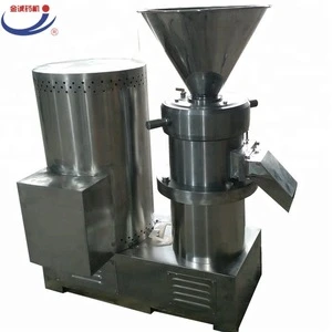 Top manufacture high fineness industrial commerical chili sauce making machine