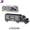 Toy Vehicle with Army Car Inside Plastic Military Transport Car Carry Truck for Kid