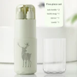 Travel Essentials Men Portable travel kit , Female Travel Toiletries Suit (sub-bottle2, mug1, mirror1, comb1)