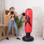 Tumbler Type water-filled foldable Standing Boxing Bag Punching Bag