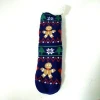 Turmeric people jacquard socks stockings hosiery for indoor floor in winter
