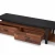 Import TV Stand in Walnut &amp; Black Living Room Furniture TV Cabinet from China