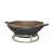 Two ears big  commercial restaurant usage cast iron chinese wok with wooden lid and bracket wholesale cookware set