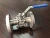 Import type PN16 PN40 DIN Stainless Steel valve 3PC wcb ball valve flanged RF Floating ball valve from China