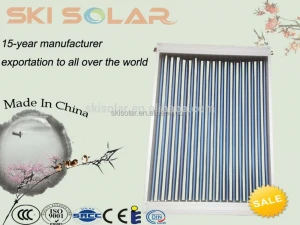 u type solar power system heat pipe solar collector