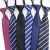 Import UFOGIFT Cheap Neck Tie Below $1 Wholesale Different Patterns Unique Adult Cross Grain Zipper Necktie from China