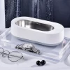 Ultrasonic Jewelry Cleaner Professional Ultrasonic Machine for Cleaning Rings Necklaces Watches Glasses Instruments with 340ml