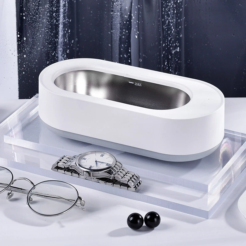 Ultrasonic Jewelry Cleaner Professional Ultrasonic Machine for Cleaning Rings Necklaces Watches Glasses Instruments with 340ml