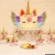 Import Unicorn Horn Cake Topper Unicorn Party Supplies Kids Birthday Party Decor Cupcake Toppers Wedding Baby Shower Party Decor from China