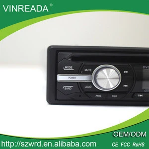 Universal 1-din CD VCD DVD cheap portable car dvd vcd cd mp3 mp4 player