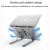 Import Universal aluminum alloy foldable bracket for tablet and computer laptop bracket from China