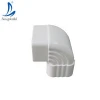 Unti-UV building materials plastic roofing decoration vinyl rainwater collector rain water channel roof gutter downspout elbow