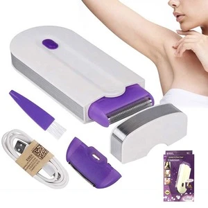USB Rechargeable Women Men Epilator Portable Hair Removal Tool Rotary Shaver Body Face Leg Bikini Lip Depilator