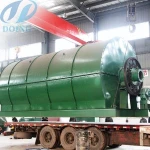 Used tyre/tire/rubber recycling project for getting fuel oil from pyrolysis plant