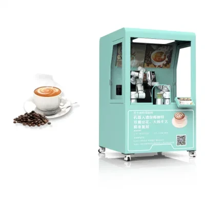 Vending Machine Automatic Robotics Arm Smart Robotic Arm Cafe Coffee Robot