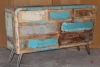 Vintage Industrial Sideboard Jodhpur Antique Reclaimed Wood Sideboard French style Rustic Recycled Reclaimed Wood Sideboard