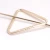 Import Vintage Simple Trendy Geometric Triangle Hair Stick for Women Hollow Clip Hairpins Girls from China