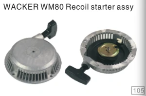 WACKER WM80 Tamping rammer/rammer machine Spare parts Recoil Starter Assy