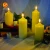 Import Wangs world festival party  wedding battery operate indoor use 7.5*15.50cm(H) led wax pillar candle led candle flameless from China