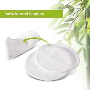 Washable Organic Bamboo Cotton Rounds Facial Soft Cleansing Wipes Reusable Makeup Remover Pads