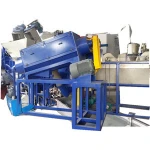 Waste Plastic Recycling Line PET Flakes Bottle Washing Machine line