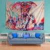 Watercolor Elephant Tapestry Bohemian Psychedelic Wall Tapestry
