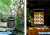 Import Waterproof outdoor solar panel powered garden  flickering flame lights led landscape lighting lamps for lawn yard from China