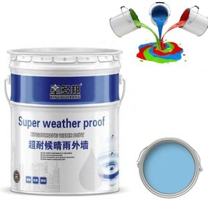 Waterproof, weather and alkali resistant Exterior wall paint, outdoor coating