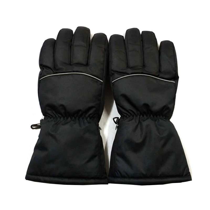 Waterproof Winter Heated Gloves Rechargeable Battery Electrical Ski Motorcycle Heat Sports Gloves for Mountaineering