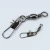 Import WEIHE 2#-14# Stainless steel Barrel swivel with  snap fishing accessories from China
