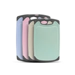 Wheat straw chopping blocks, cutting board with non-slip handle design