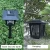 Import White & UV LED Solar Light Rechargeable Mosquito Killer Lawn Lamp Lawn Lights Outdoor insect killing Lantern for Garden Farm from China