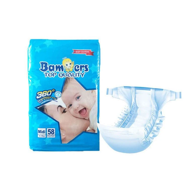 Wholesale 2020 new product Free samples popular disposable baby diapers nappies made in China