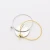 Import Wholesale 925 sterling silver accessory DIY hoop earring with silica gel bead in twist shape for jewelry making from China