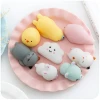 wholesale cheap funny cute small rubber animal squishy sticky toys