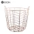 Import Wholesale china trade decorative laundry metal wire material storage basket from China