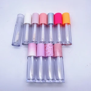 Wholesale Cosmetic 10Ml Ashley Lee Wand Tube And Lip Gloss Lipgloss Bottles Clear Gloss