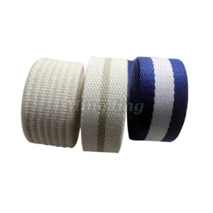 Wholesale Custom Heavy Duty 2 Inch Woven Belt Cotton Webbing Sling Bag Strap For Bag Handle