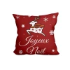 Wholesale custom selection of hot Christmas 45x45 printed home decoration sofa seat cushion cover & pillow case
