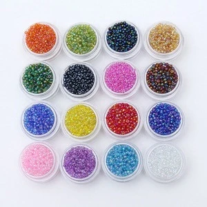 Wholesale DIY Colorful 2/3/4mm 450g Glass Seed Beads for Jewelry Making