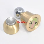 Wholesale door accessories custom brass magnetic door stopper,Magnetic Door Stop in Antique Brass or Copper Brass