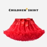 Wholesale Fluffy Ballet Practice Tutu Fish Tail Skirt Little Girl Tutu Short Dress Lovely Rainbow Skirt Tule Dresses
