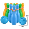 Wholesale Funny Baby Outdoor Game Toy Kids Interaction Leisure Mini Bowling Educational Funny Sports Toys Set With Ball And Pins