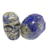 Wholesale Gemstone Crystal craft Hand Carved Quartz Small Skulls For Christmas or home Decoration