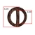 Import Wholesale Handmade Natural Coconut Shell custom size Button Buckle from China