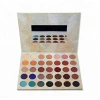 wholesale high pigment cardboard 35 color private label eyeshadow palette