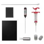 Wholesale High Quality 24 Pieces/set Outdoor BBQ Grill Accessories Barbecue Tools Set with Aluminum Box