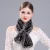 Import Wholesale high quality hun rabbit fur woven scarves from China