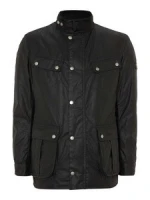 Wholesale Men Cotton Wax lightweight down Jacket equestrian clothing manufacturers with snap buttons