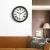 Import Wholesale Metal antique wall clock with roman numerals and metal clock hands from China